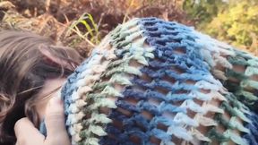 Outdoor anal&#x1F44C; and face-fucking