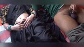 NRI bhabi in hot action with Hindi audio