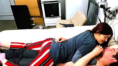 HOT guy fucking young babe