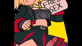 Anime Milf Seduces Black Stud with Thirsty Cunt Tight Ass Crack