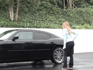 Small Teen Gets Booty Banged Interracially