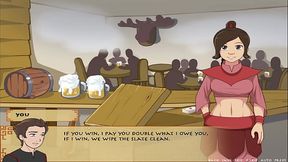 Big-Titted Cartoon Trainer Avatar Fucks Four Elements