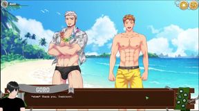 Goro Dom Top Owns Camp Buddy Scoutmaster Raw Gameplay with Cumshots