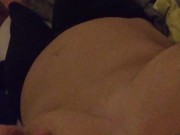 Titty rub