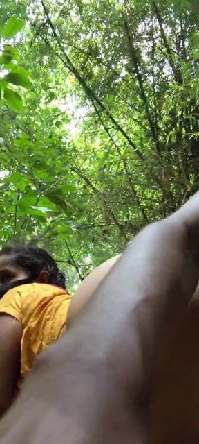 The boy cleverly fooled the mummies and had an amazing pusssy sex in the jungle