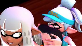 Splatoon White Inkling Girl X Marie Ass Worship