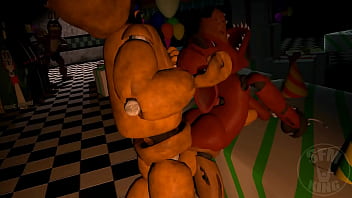 Five nights at Freddy&#039_s, mais o foxy &eacute_ arrombado gay