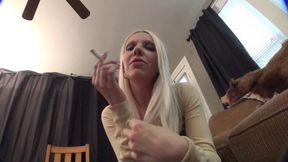 Hali And Mom Want To Forever Make Son Inhale