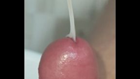 慢动作射精 慢放16倍 9次射精 精液