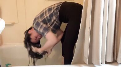 Forbidden bliss claimed wet pussy drips in japanese pleasure