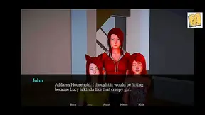 Redhead Teen With Big Tits And Ass Seduces Stepdad In Erotic Visual Novel Sex Game Walkthrough