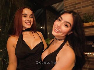 Between drinks we decided to swap girlfriends… and they were the ones who enjoyed it the most / Danner, Iris, Abella & Papuchizz