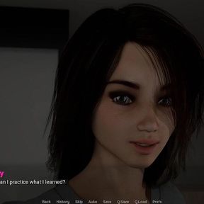 Step Aunt Blowjob Then Step Cousin Suck Job Away From Home #9 -gameplay