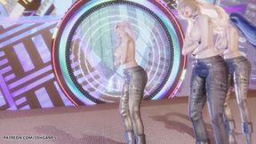 Kard - Gunshot Ahri, Kaisa & Evelynn Sexy Striptease