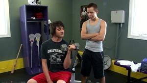 Next Door Twink: Gym Rats Turn up the Heat with Twink Trio