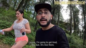 teresa ferrer fucking raw on the forest floor after getting lost in the woods