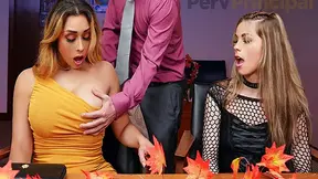 Threesomes, Anal, Fucking on a Desk: Lilly Hall Would Do Anything for Her Clan