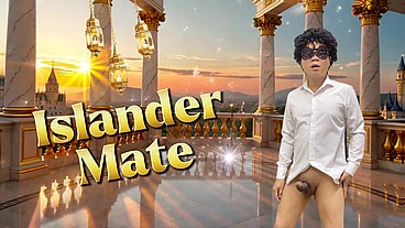Casual Islander man breeds his mate in a sex club