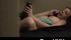 ”Nubile TBabe Tyra Scott wakes up to bang fleshlight”