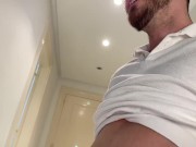 Macrophilia - giant landlord shrinks and eats you vore