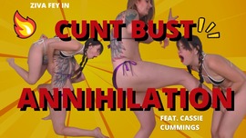 Ziva Fey Cuntbusting Annihilation By Cassie Cummings At The Gym