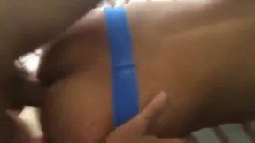 Hungry Bottom Takes on a Big Boy's Bareback Cock