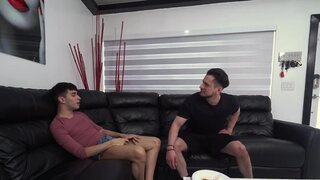 Papi Marcos and Rob Quin are doing it on the couch