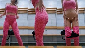 je fais ma grosse salope a la salle de sport! apres avoir transpire dans ma ...