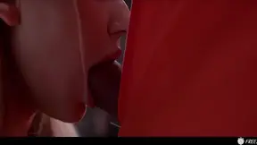 Japanese secretary gets facefucked in prison