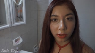 My dirty stepsister offers me BJ and anal sex in exchange for silence