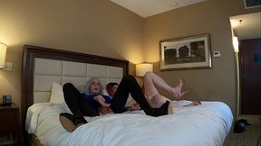 TS Bailey Wilde and TS Kelsey Masters Masturbating with Toys
