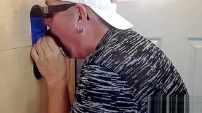 Swallowing Big Black Meat At The Gloryhole