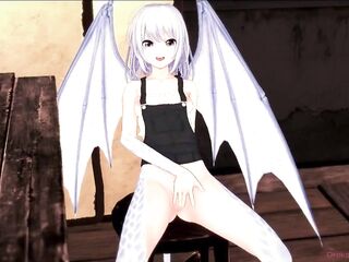 Blue-Haired Scaly Tease: Nyx Fingers Herself Inexperienced – Scales Shaking, Vagina Oozing!