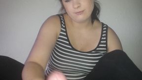 Handjobing buddy gives me a morning handjob