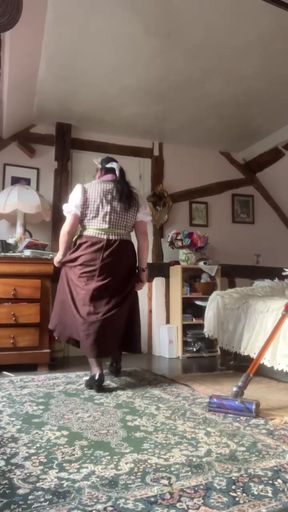 In a DIRNDL boniche outfit for a day