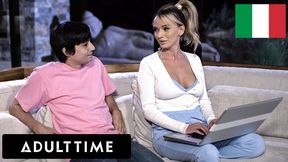 Milf Pristine Edge Is Kept Up All Night By Stepsons Desire To Fuck - Italian Subtitles