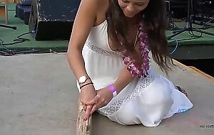 Hawaii vacation with Blair Summers, creampie and a handjob
