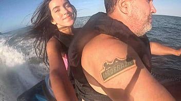 Loucuras no Jet Ski no mar do Guaruj&aacute_ - SP