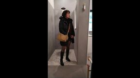 petite exhib rapide a ikea avec un abonne tres tactile ...hhummmm il y avait ...