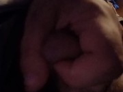 Sean pissing into flesh light