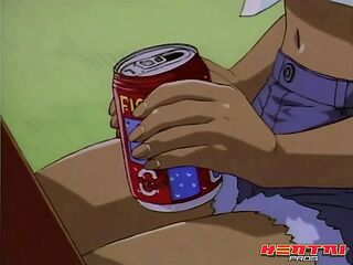 Cartoon babe is getting ready for a casual fuck and a very intense orgasm, in the end