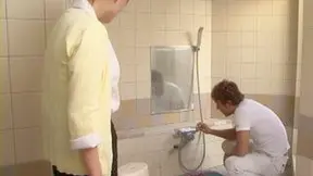 Home Alone with Handyman: Kaori Saejima’s Steamy Secret Exposed!