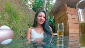 Talking About Hot Things with My Friend, Outdoors, Using Vib