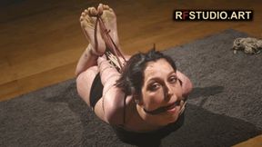 Antonia - Tight Barefoot Hogtie (FULL HD MP4)