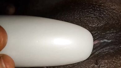 Horny Black College Girl Having So Many Orgasms Infront Of You