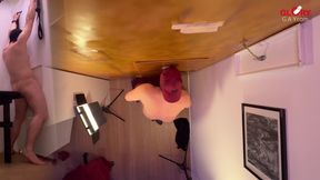 Hot Sweet Boy Gets Raw Bareback Fucked Deep at Czech Gloryhole - Xl Cock Breeding on Fuck Bench