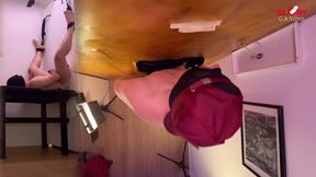 Hot Sweet Boy Gets Raw Bareback Fucked Deep at Czech Gloryhole - Xl Cock Breeding on Fuck Bench