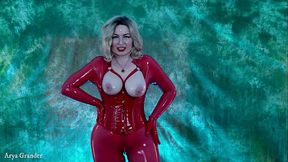 Blonde domina Arya Grander dominates in a kinky JOI session