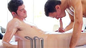 GayRoom - Massage Turns Anal with Blake Stone & Robbie River