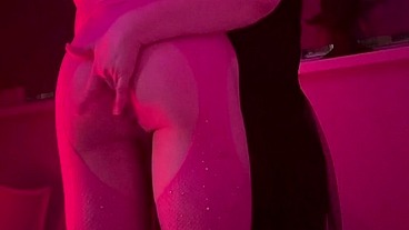 My husband dresses up in women's lingerie and wants to be fondled by a busty mother